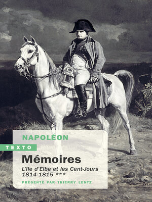 cover image of Mémoires de Napoléon Tome 3